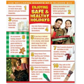 Enjoying Safe & Healthy Holidays Laminated Poster